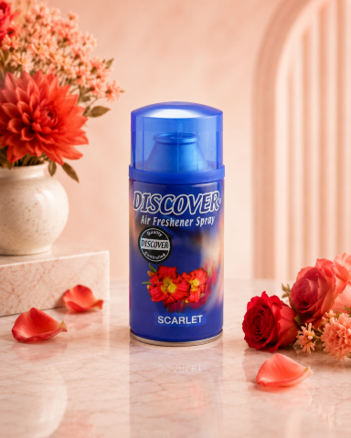 Discover Otomatik Sprey Püskürtücü Spreyi Scarlet 320 ML
