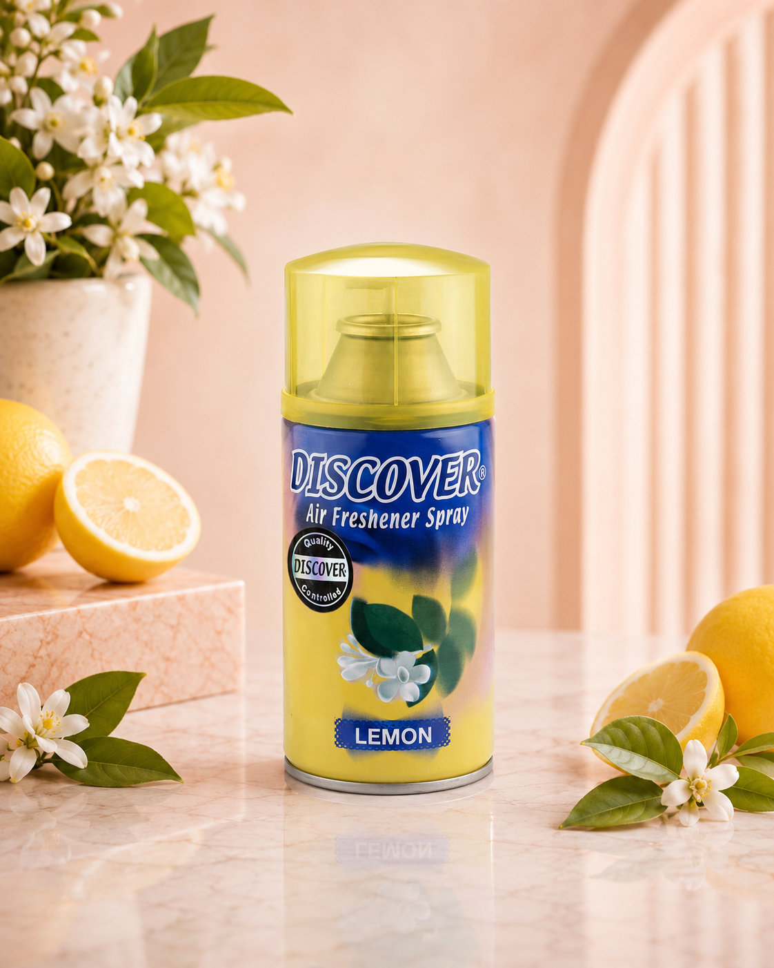 Discover Otomatik Sprey Püskürtücü Spreyi Lemon 320 ML