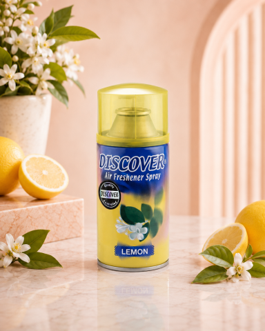 Discover Otomatik Sprey Püskürtücü Spreyi Lemon 320 ML