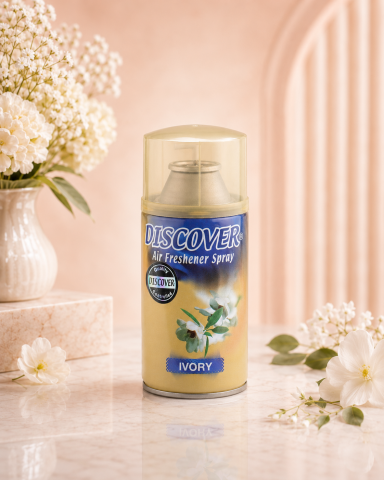 Discover Otomatik Sprey Püskürtücü Spreyi Ivory 320 ML