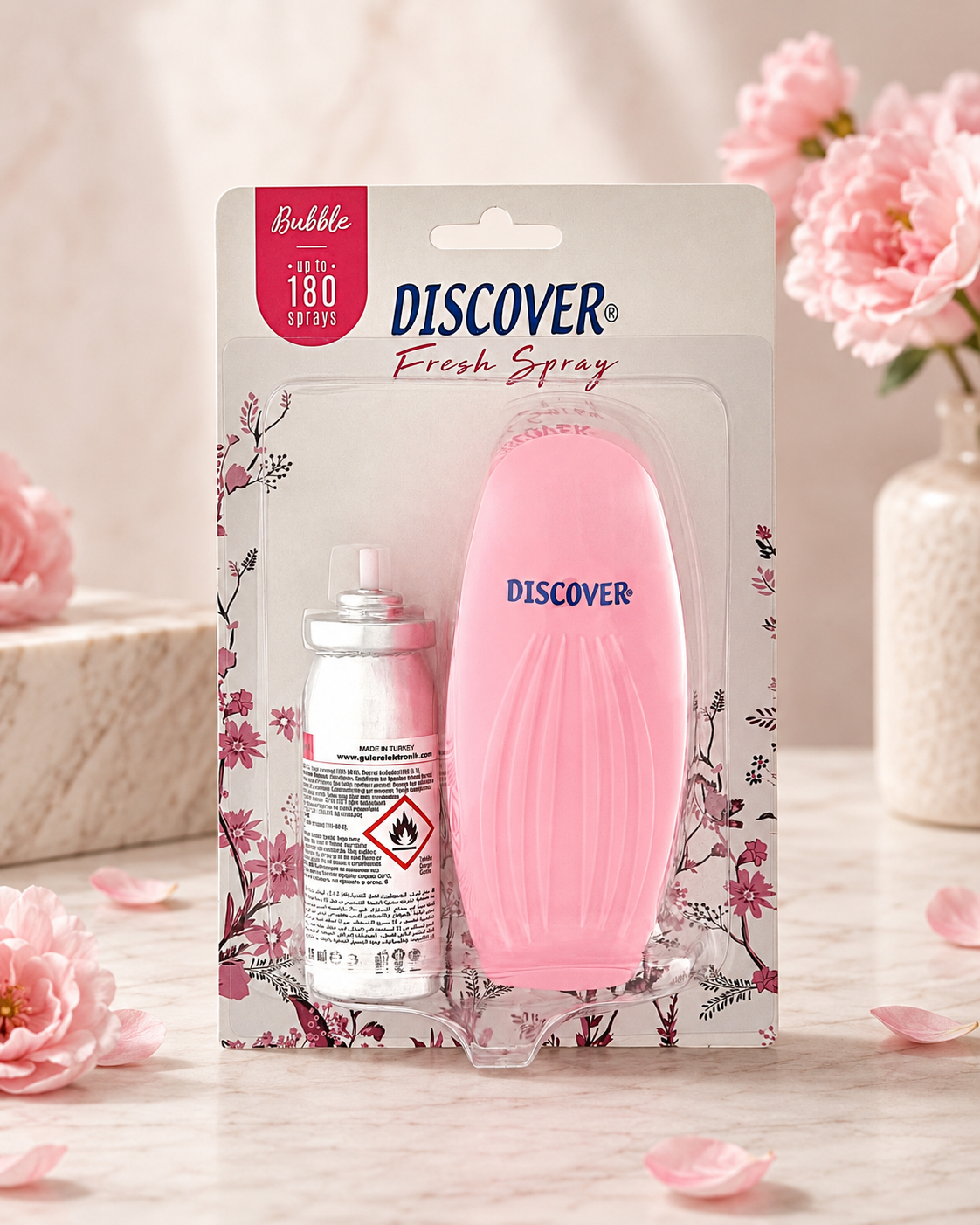 Discover Fresh Sprey Set 1 Yedekli Bubble