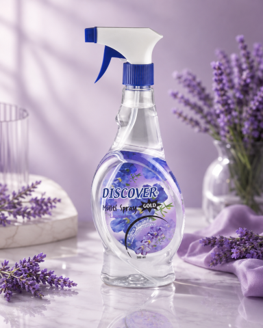 Discover Multi Gold Sprey Lavender