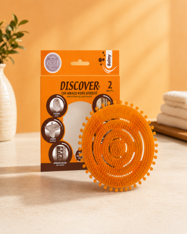 Discover Çok Amaçlı Koku Giderici Pisuvar Plastiği 2'li Balmy