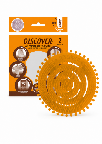 Discover Çok Amaçlı Koku Giderici Pisuvar Plastiği 2'li Balmy