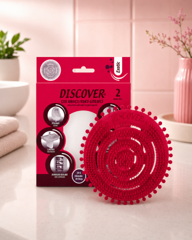 Discover Çok Amaçlı Koku Giderici Pisuvar Plastiği 2'li Exotic